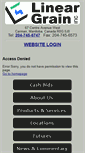 Mobile Screenshot of lineargrain.com