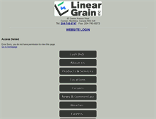 Tablet Screenshot of lineargrain.com